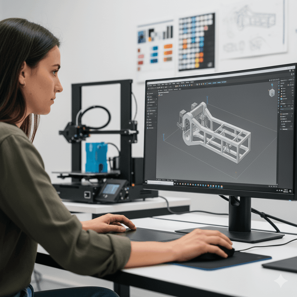 3D Modelleren voor 3D Printen visual